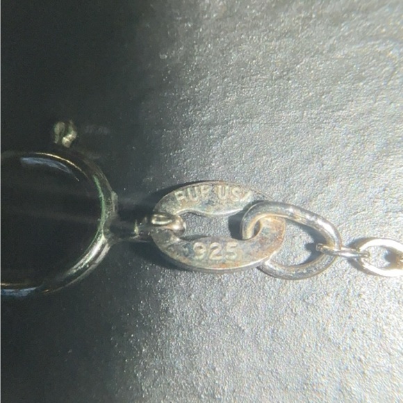 Opal Heart Necklace - Picture 5 of 6